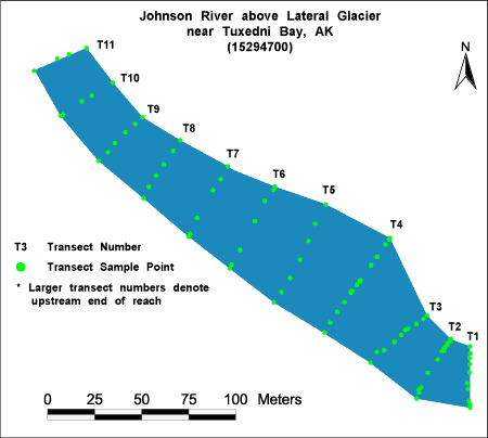 Johnson River  near Tuxedni Bay, habitat image map
